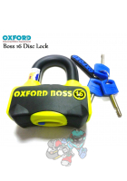 Obrázok pre Zámek kotoučové brzdy Boss 16, OXFORD - Anglie (žlutý/černý, průměr čepu 16 mm)